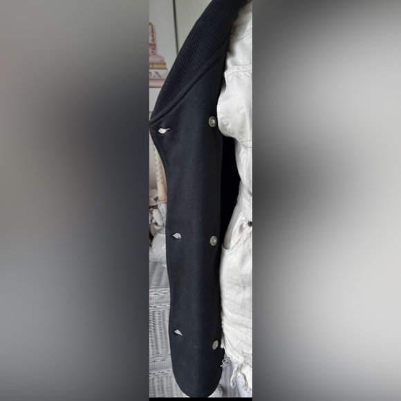 The North Face double breasted sweatshirt jacket in black color Size XS - Picture 7 of 11